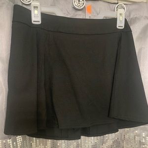 John Galt Black Mini Skort